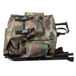 Sac à Dos 3 en 1 avec Tabouret Pliant CAMO RELOAD CAMP
