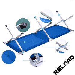 Lit de Camp Bleu Navy RELOAD OUTDOOR